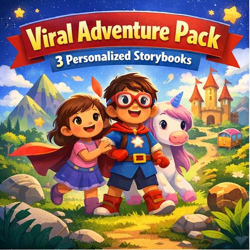 Viral Adventure Pack (3 Storybooks)